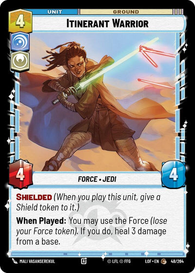 Itinerant Warrior (048/264) [Legends of the Force]