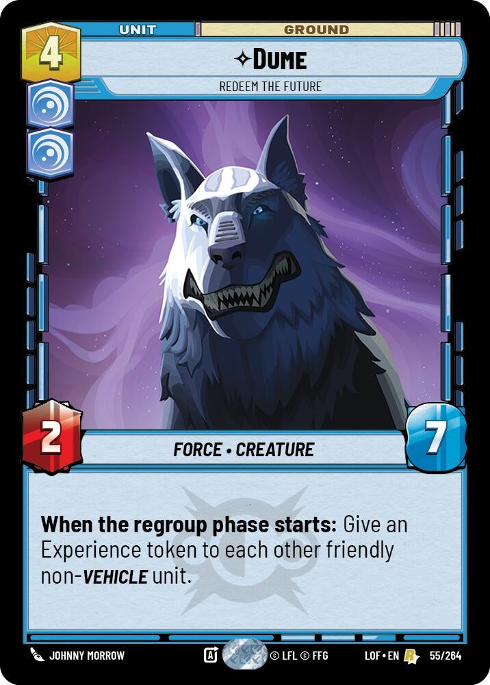 Dume - Redeem the Future (055/264) [Legends of the Force]