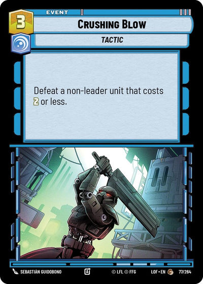 Crushing Blow (077/264) [Legends of the Force]