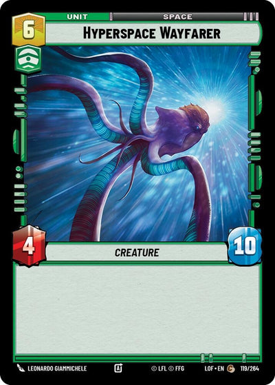 Hyperspace Wayfarer (119/264) [Legends of the Force]