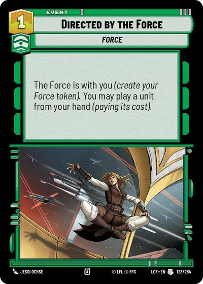 Directed by the Force (123/264) [Legends of the Force]
