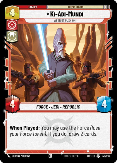 Ki-Adi-Mundi - We Must Push On (146/264) [Legends of the Force]