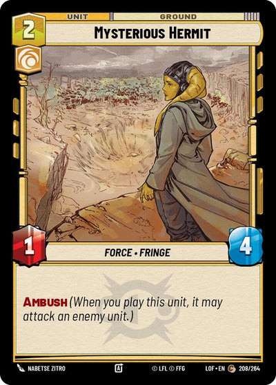 Mysterious Hermit (208/264) [Legends of the Force]