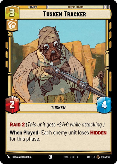 Tusken Tracker (209/264) [Legends of the Force]