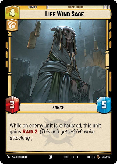 Life Wind Sage (212/264) [Legends of the Force]