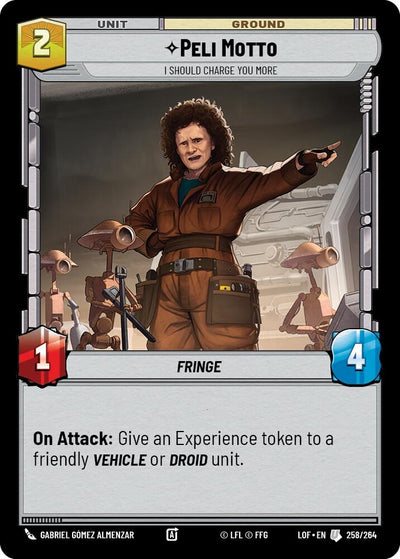 Peli Motto Should Charge You More (258/264) [Legends of the Force]
