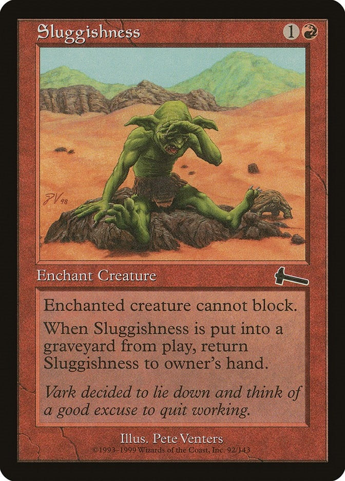 Sluggishness (92) [ULG] - MTG Single