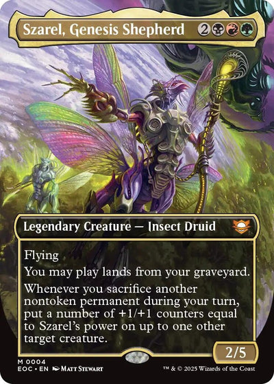 Szarel, Genesis Shepherd (Borderless) (4) (Commander: Edge of Eternities)