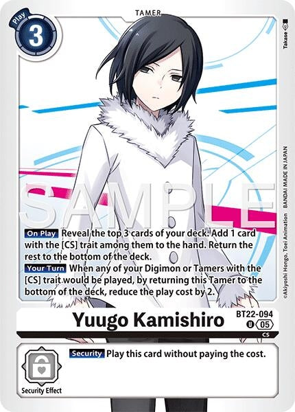 Yuugo Kamishiro (BT22-094 U) (Cyber Eden)