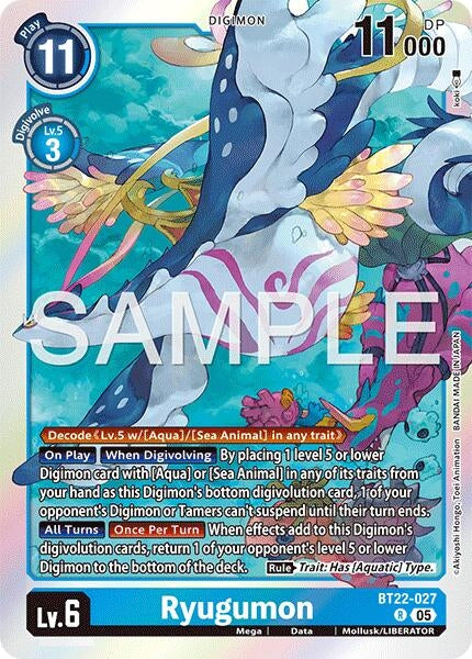 Ryugumon (BT22-027 R) (Cyber Eden)