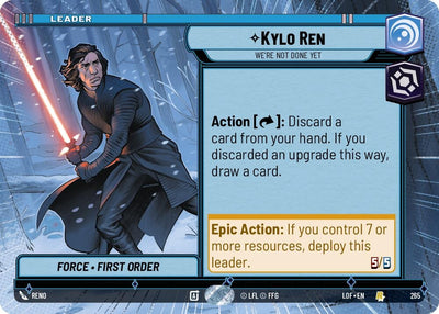 Kylo Ren - We're Not Done Yet (Hyperspace)