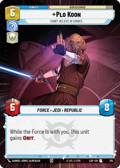 Plo Koon - I Don't Believe in Chance (Hyperspace)