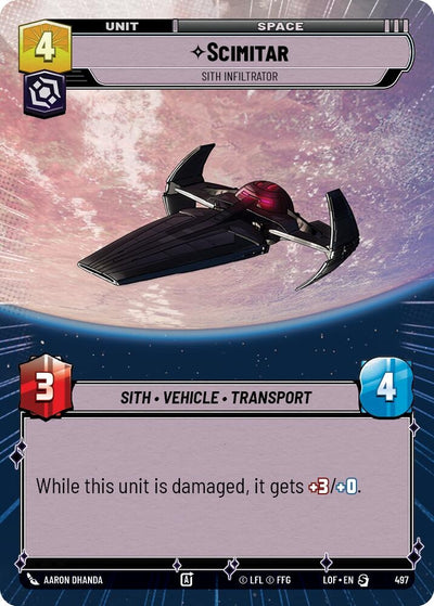 Scimitar - Sith Infiltrator (Hyperspace)
