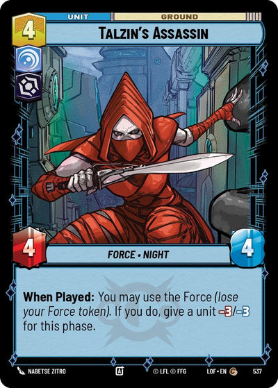 Talzin's Assassin (Foil)