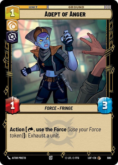 Adept of Anger (Foil)