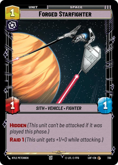 Forged Starfighter (Foil)
