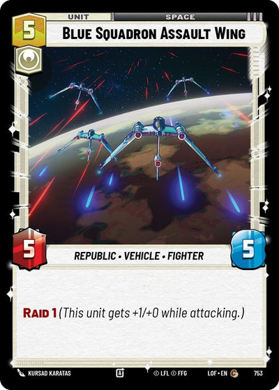 Blue Squadron Assault Wing (Foil)