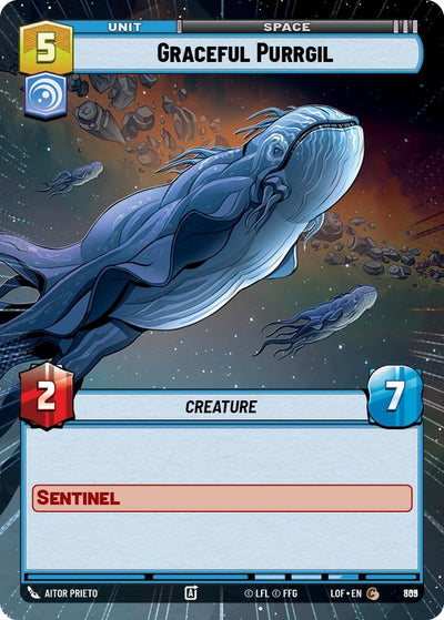 Graceful Purrgil (Hyperspace Foil)