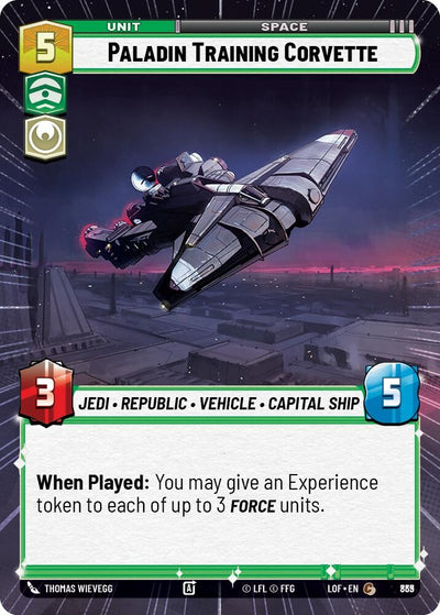 Paladin Training Corvette (Hyperspace Foil)