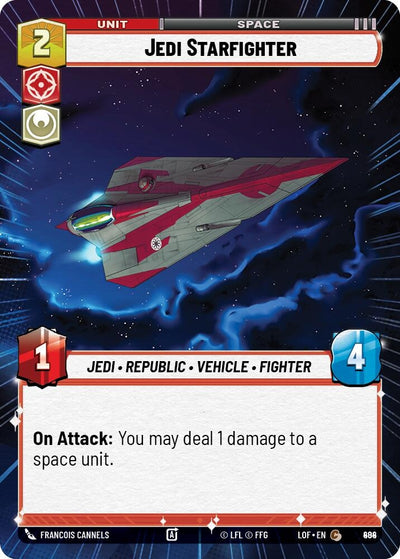 Jedi Starfighter (Hyperspace Foil)