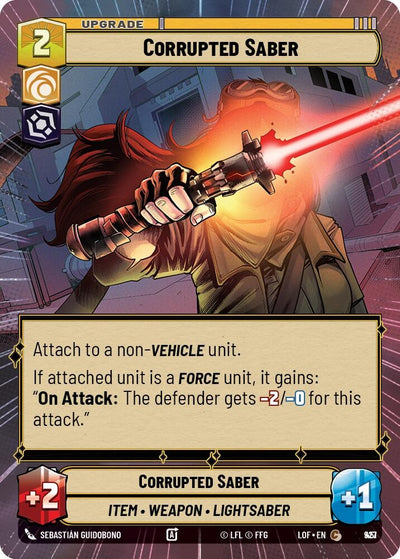 Corrupted Saber (Hyperspace Foil)