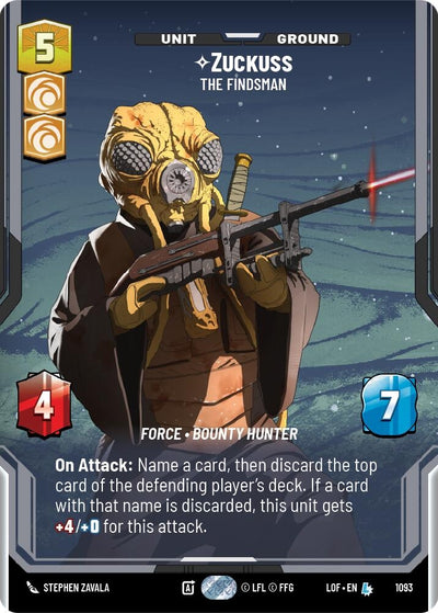 Zuckuss - The Findsman (Prestige Foil)