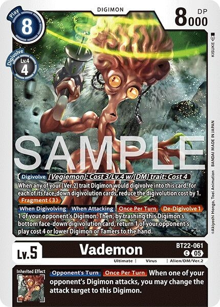Vademon (BT22-061 C) (Cyber Eden)