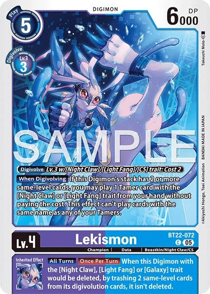Lekismon (BT22-072 C) (Cyber Eden)
