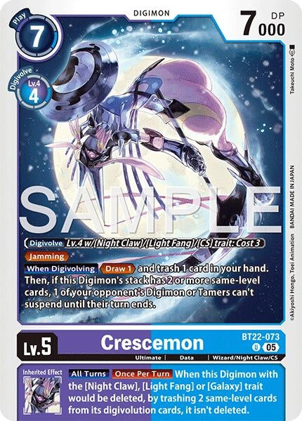 Crescemon (BT22-073 U) (Cyber Eden)