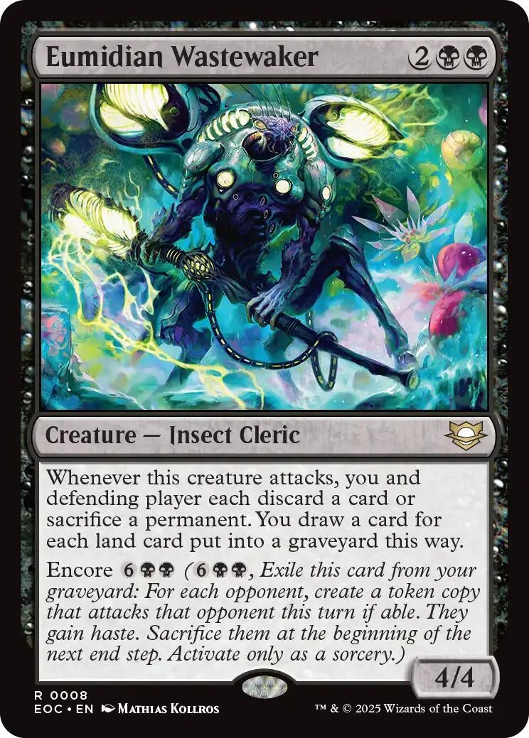 Image for Eumidian Wastewaker (8) (Commander: Edge of Eternities) - Magic: The Gathering