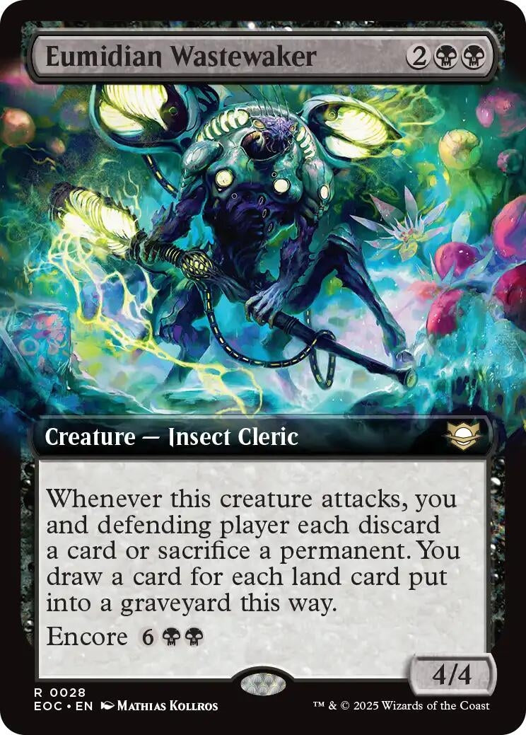 Image for Eumidian Wastewaker (Extended Art) (28) (Commander: Edge of Eternities) - Magic: The Gathering