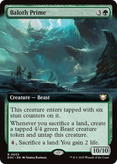 Baloth Prime (Extended Art) (33) (Commander: Edge of Eternities)
