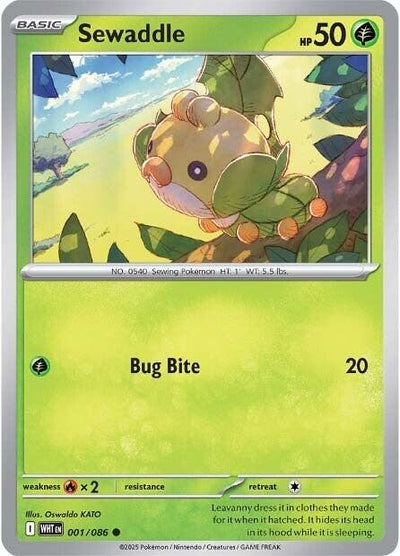 Sewaddle (001/086) (SV: White Flare)