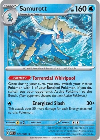 Samurott (023/086) (WHT)