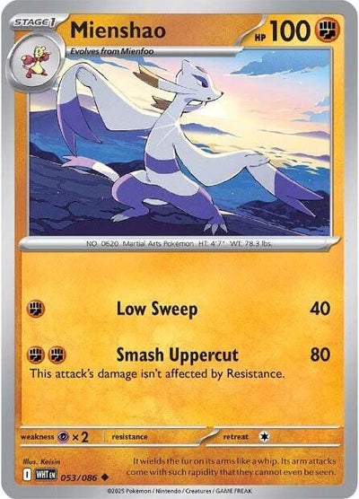 Mienshao (053/086) (SV: White Flare)