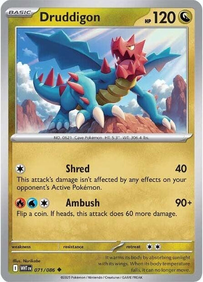 Druddigon (071/086) (SV: White Flare)