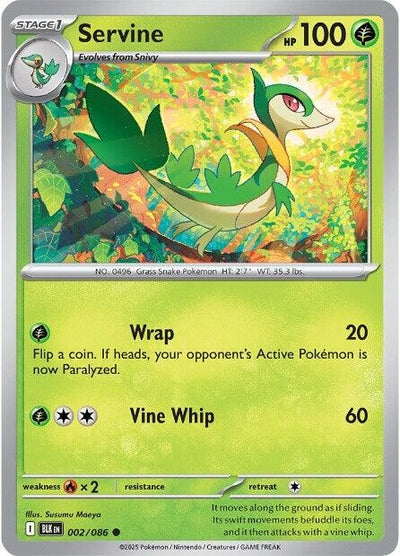 Servine (002/086) (SV: Black Bolt)
