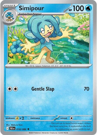 Simipour (018/086) (SV: Black Bolt)