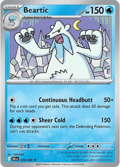 Beartic (026/086) (SV: Black Bolt)