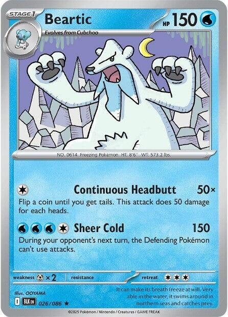 Beartic (026/086) (SV: Black Bolt)
