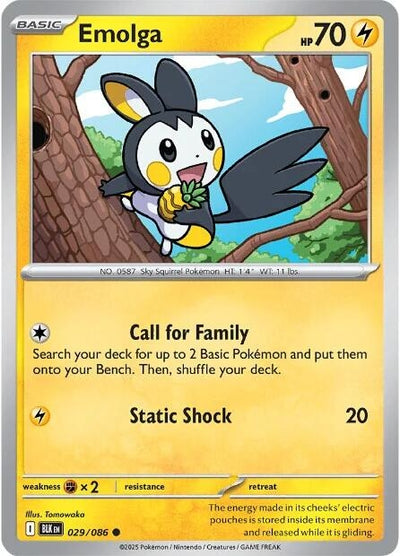 Emolga (029/086) (BLK)