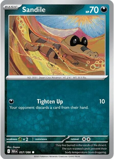 Sandile (057/086) (SV: Black Bolt)