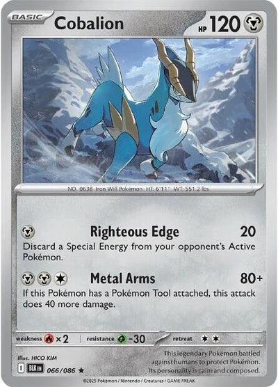 Cobalion (066/086) (BLK)
