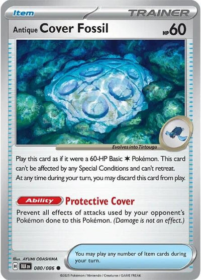 Antique Cover Fossil (080/086) (SV: Black Bolt)
