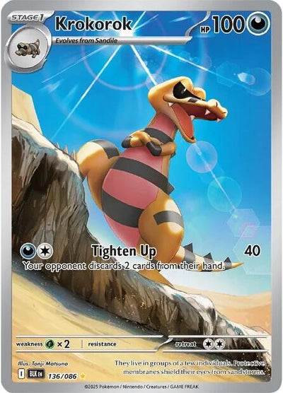 Krokorok (136/086) (SV: Black Bolt)