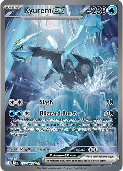 Kyurem ex (165/086) (SV: Black Bolt)