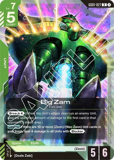 Big Zam (GD01-027) [Newtype Rising]