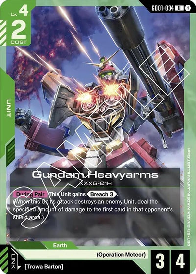Gundam Heavyarms (GD01-034) [Newtype Rising]