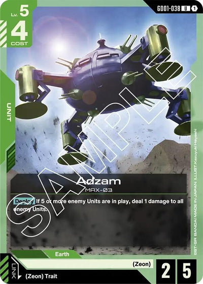 Adzam (GD01-038) [Newtype Rising]