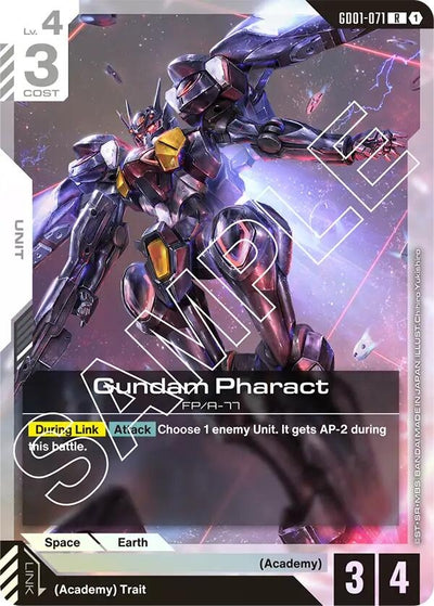 Gundam Pharact (GD01-071) [Newtype Rising]
